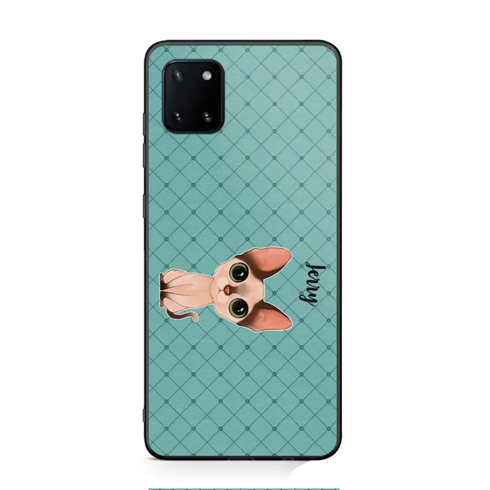 Personalized Cats with Name  Cat Lovers Gift Phonecase Printed PNBQT1605