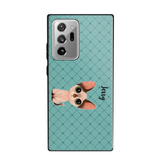 Personalized Cats with Name  Cat Lovers Gift Phonecase Printed PNBQT1605