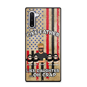 Personalized Like Father Like Daughter Oh Crap Gift for Dad for Daughters Phonecase Printed NMTDT1805