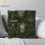 PERSONALIZED CANADIAN VETERAN CAMO PILLOW MQDT2203