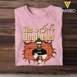 Personalized The Dogfather Dog Dad Lovers Gift T-Shirt Printed PNDT2505