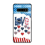 Personalized Grandma Love Kid Independence Day Family Gifts Phonecase Printed TNDT2705