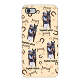 Personalized Upload Your Horse Riding Photo & Name Phonecase Printed MTHPN0706