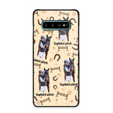 Personalized Upload Your Horse Riding Photo & Name Phonecase Printed MTHPN0706