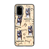 Personalized Upload Your Horse Riding Photo & Name Phonecase Printed MTHPN0706