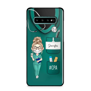 Personalized Nurse with Name Gift For Nurses Phonecase Printed 23MAY-DT15