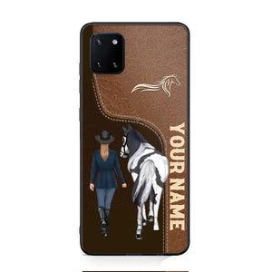 Personalized Horse Girl Horse Lovers Gift Phonecase Teacher Gifts Printed MTHTB1006