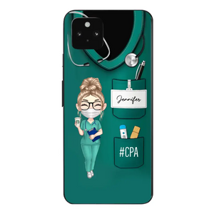 Personalized Nurse with Name Gift For Nurses Phonecase Printed 23MAY-DT15