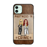 Personalized Partners In Crime Gift For Bestie Phone Case Printed 23JUN-DT13