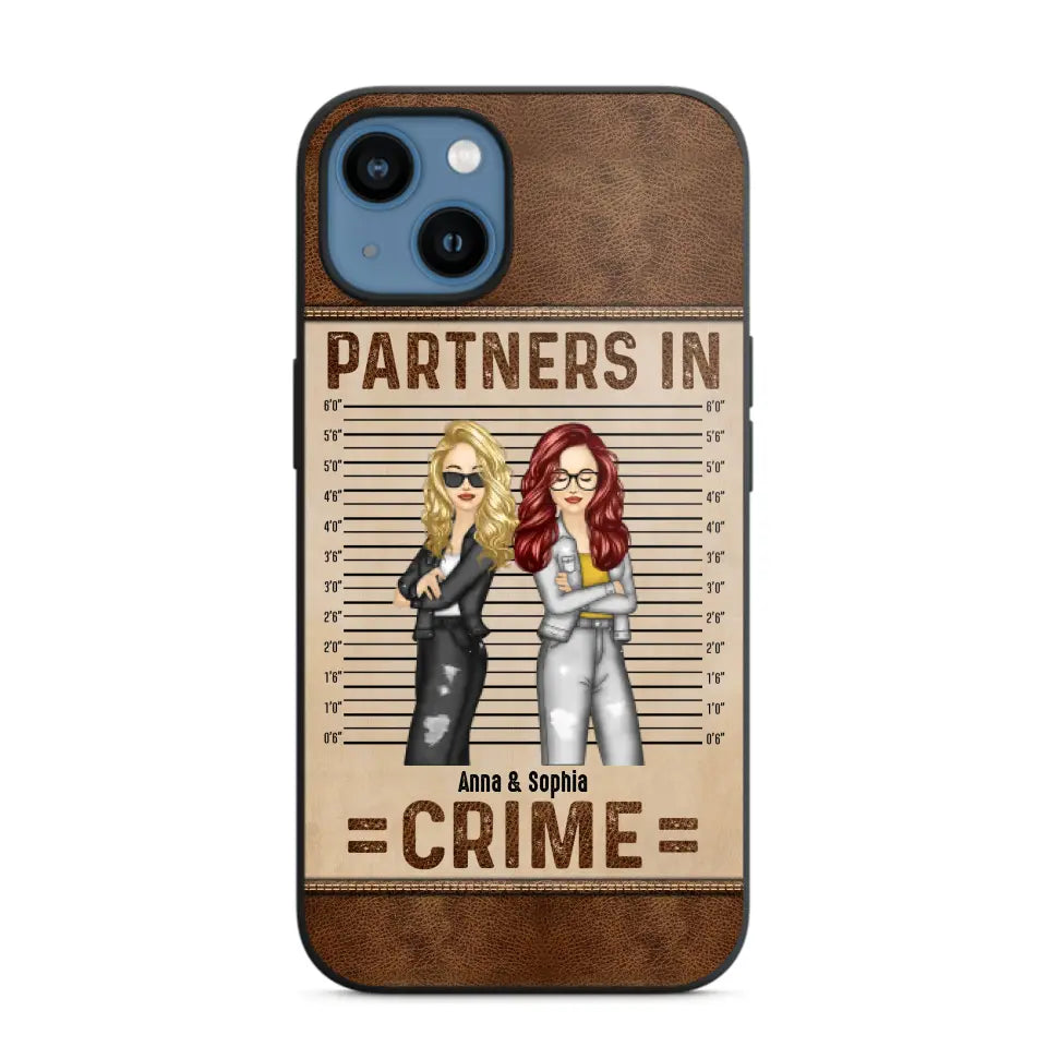 Personalized Partners In Crime Gift For Bestie Phone Case Printed 23JUN-DT13