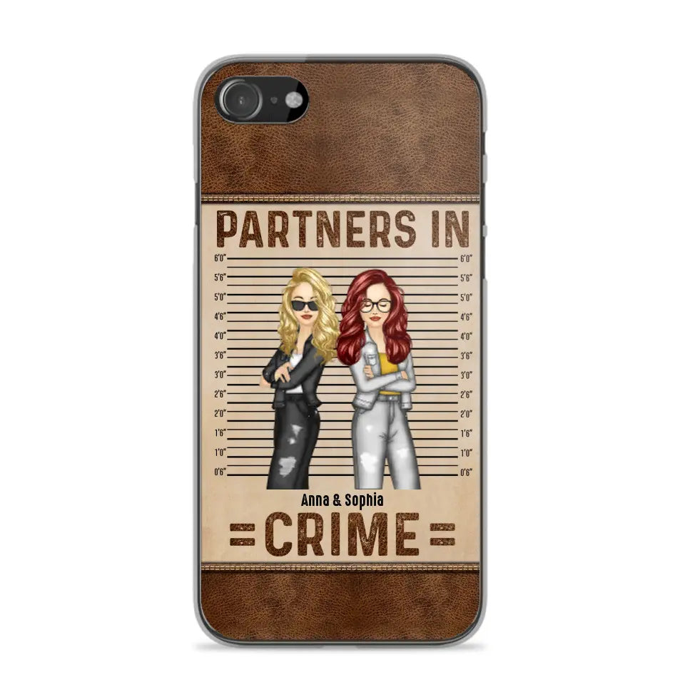 Personalized Partners In Crime Gift For Bestie Phone Case Printed 23JUN-DT13