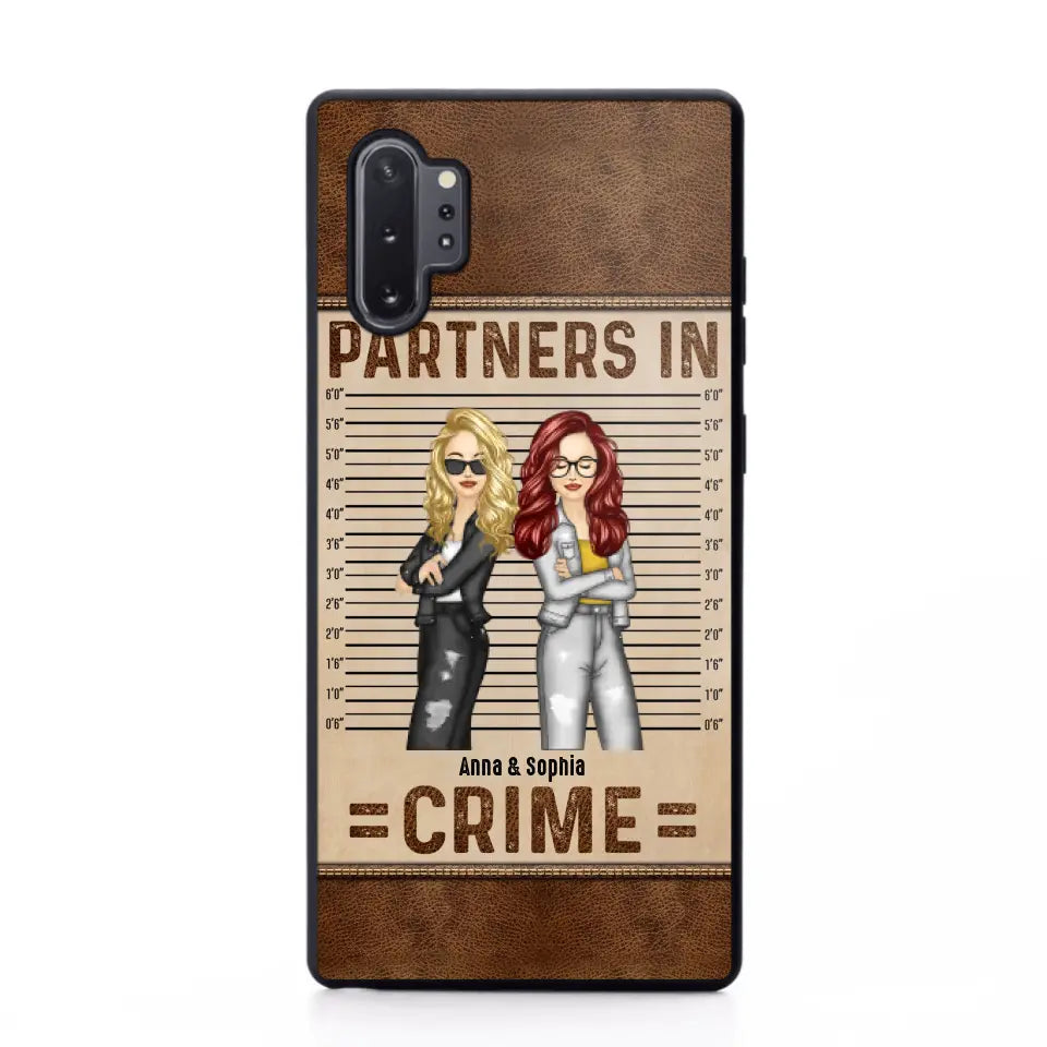 Personalized Partners In Crime Gift For Bestie Phone Case Printed 23JUN-DT13