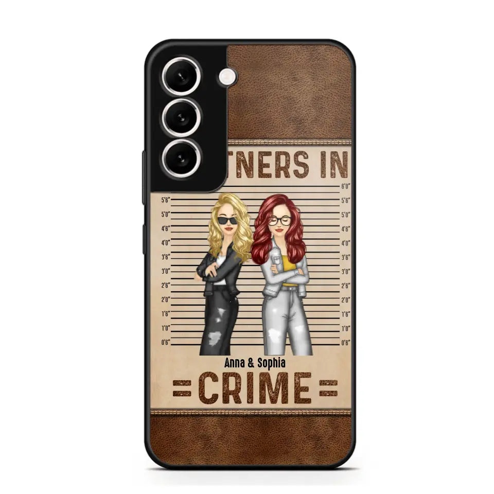 Personalized Partners In Crime Gift For Bestie Phone Case Printed 23JUN-DT13