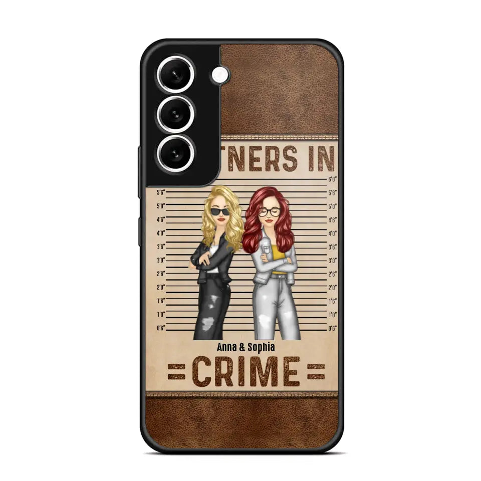 Personalized Partners In Crime Gift For Bestie Phone Case Printed 23JUN-DT13