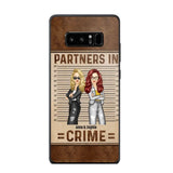 Personalized Partners In Crime Gift For Bestie Phone Case Printed 23JUN-DT13