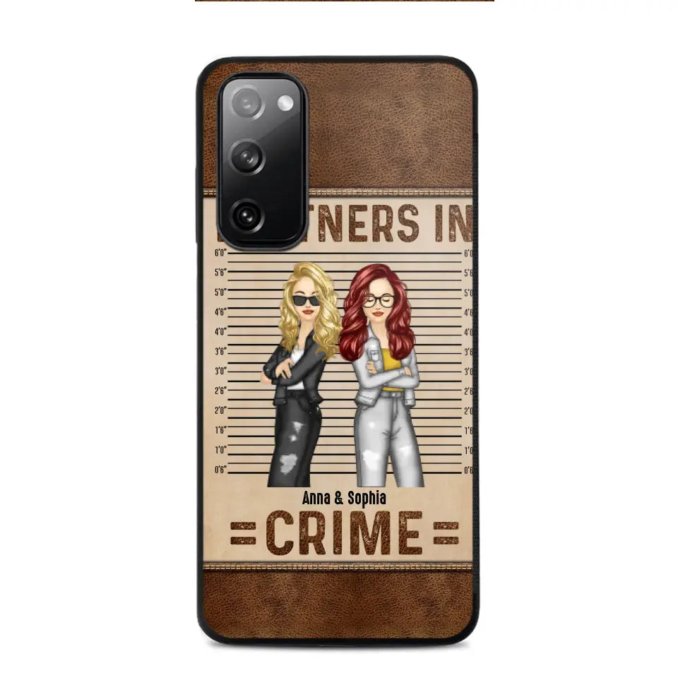 Personalized Partners In Crime Gift For Bestie Phone Case Printed 23JUN-DT13