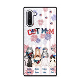 Personalized Firework Cat Mom Cat Lovers Gift Phonecase Printed HTHDT1206