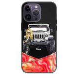 Personalized Jeep Lady Colorful Phonecase For Cool Lady 23JUN-DT19