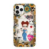 Personalized Nurse Life with Name Gift For Nurse Phonecase Printed 23JUN-PTN1606