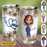 Personalized Nurse Colorful Tumbler Printed QTPN1906