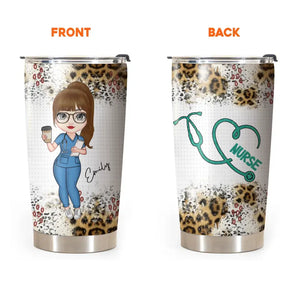 Personalized Nurse Colorful Tumbler Printed QTPN1906