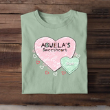 Personalized Mon Grandma Sweetheart With Kids T-shirt Printed QTTB2607