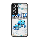 Cute Sea Turtle Grandma With Grandkids Name Ocean Animal Perfect Gift Present for Grandma Mom Auntie Custom Name For iPhone Samsung VHPN3006