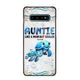 Cute Sea Turtle Grandma With Grandkids Name Ocean Animal Perfect Gift Present for Grandma Mom Auntie Custom Name For iPhone Samsung VHPN3006