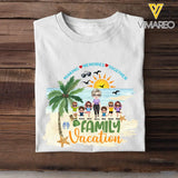 Personalized Making Memories Together Family Vacation Grandma & Kid Name T-shirt Printed MTHKVH3006