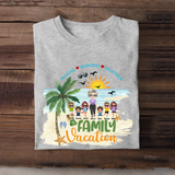 Personalized Making Memories Together Family Vacation Grandma & Kid Name T-shirt Printed MTHKVH3006