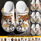 Personalized Life Is Better with Dogs Fall Season Clogs Slipper Shoes Printed 23JUL-HQ10