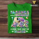 Personalized Grandma and Granddaughters or Grandsons A Bond That Can't Be Broken T-shirt Printed MTHHQ0707