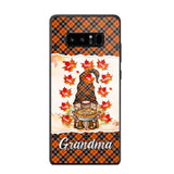 Personalized Fall Season Grandma Autumn With Kids   Phone Case Printed QTHQ1007