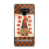 Personalized Fall Season Grandma Autumn With Kids   Phone Case Printed QTHQ1007