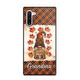 Personalized Fall Season Grandma Autumn With Kids   Phone Case Printed QTHQ1007