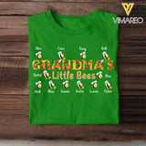 Personalized Grandma's Little Bees with Kid Names T-Shirt Printed HTHKVH1407