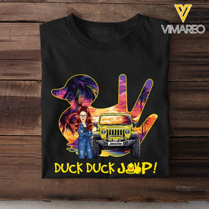 Personalized Jeep Girl Duck Duck Jeep T-shirt Printed MTPVD2007