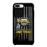 Personalized Ain't Nothing But A Jeep Thang Jeep Girl Phonecase HTHPD2707