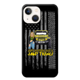 Personalized Ain't Nothing But A Jeep Thang Jeep Girl Phonecase HTHPD2707