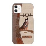 Personalized Upload Your Horse Photo Love Horse Phonecase PD202346