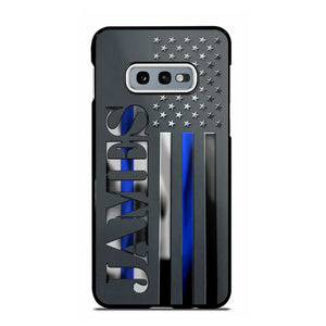 Personalized Law Enforcement Thin Blue Line Luxury Phonecase 2023101