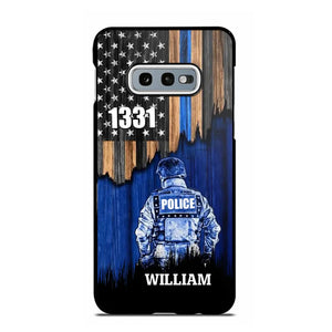 Personalized Police Department with Name Phonecase Printed PTN202390