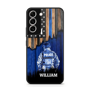 Personalized Police Department with Name Phonecase Printed PTN202390