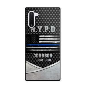 Personalized US Police Department & Name Phonecase KVH23164