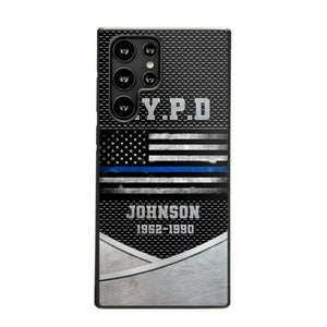 Personalized US Police Department & Name Phonecase KVH23164