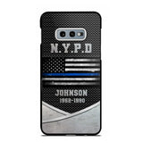 Personalized US Police Department & Name Phonecase KVH23164