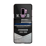 Personalized US Police Department & Name Phonecase KVH23164