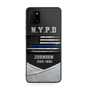 Personalized US Police Department & Name Phonecase KVH23164