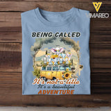 Personalized Being Called Grandma It's Not A Title It's A Beautiful Adventure Elephants & Kid Names T-shirt Printed MTHN23168