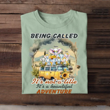 Personalized Being Called Grandma It's Not A Title It's A Beautiful Adventure Elephants & Kid Names T-shirt Printed MTHN23168